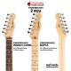 กีต้าร์ไฟฟ้า Fender Standard Telecaster สี Olympic White