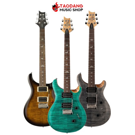 PRS SE Custom 24 Black Gold Sunburst Electric Guitar