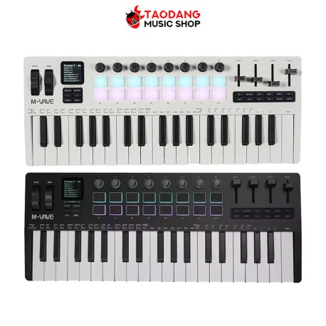 คีย์บอร์ดใบ้ M Vave SMK-37 PRO สี Black