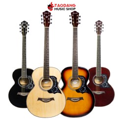 Kazuki KZ-39 Acoustic Guitar Black