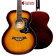 Kazuki KZ-39 Acoustic Guitar Black