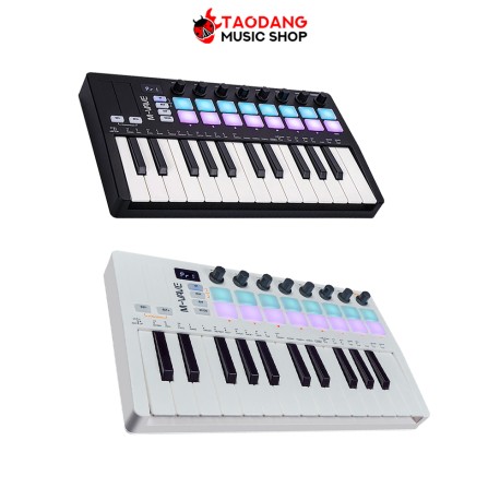 คีย์บอร์ดใบ้ M vave SMK-25 II สี White