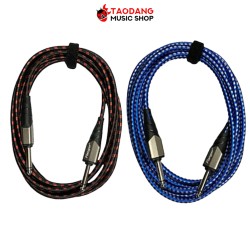 สายสัญญาณโมโน Flanger FICB007 สี Black