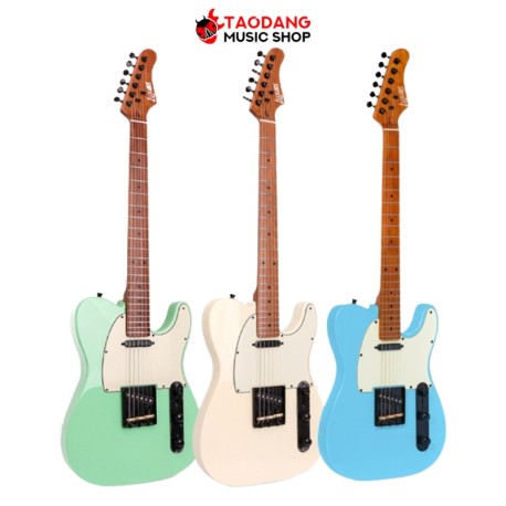 กีต้าร์ไฟฟ้า Luxars SG17 PRO HH สี Vintage White