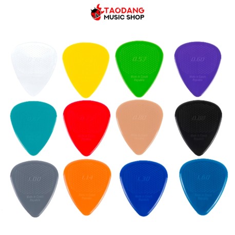 ปิ๊ก D grip Nylon Standard 0.46 MM. สี Yellow