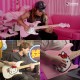 Squier Hello Kitty Stratocaster Electric Guitar