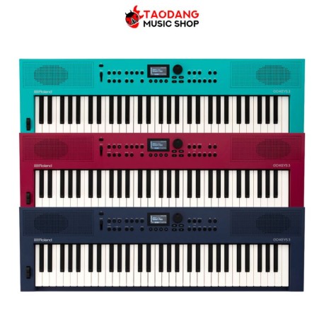 คีย์บอร์ดไฟฟ้า Roland Go Keys 3 สี Dark Red