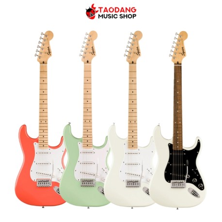 กีต้าร์ไฟฟ้า Squier FSR Sonic Stratocaster SSS สี Surf Green