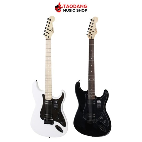 กีต้าร์ไฟฟ้า Century Dark Series Lite Stratocaster สี White