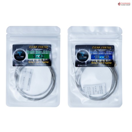 ToneTime Clear Coated Electric Guitar Strings