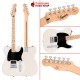 กีต้าร์ไฟฟ้า Squier Sonic Esquire H สี Arctic White