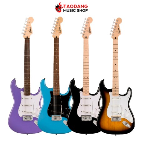 กีต้าร์ไฟฟ้า Squier Sonic Stratocaster สี Black
