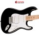 กีต้าร์ไฟฟ้า Squier Sonic Stratocaster สี Black