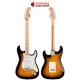 กีต้าร์ไฟฟ้า Squier Sonic Stratocaster สี Black
