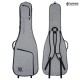 กระเป๋ากีต้าร์ไฟฟ้า Moonwalk EG200 สี Metallic Grey