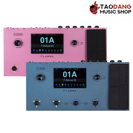 มัลติเอฟเฟคกีต้าร์ไฟฟ้า Flamma FX200 สี Blue