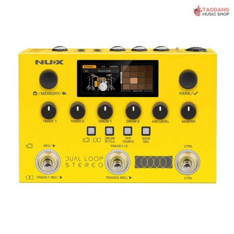 มัลติเอฟเฟค Nux Dual Loop Stereo NML-3DLS Monarch Series