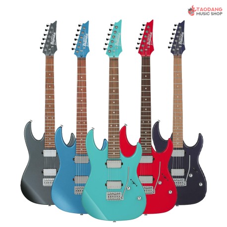 กีต้าร์ไฟฟ้า Ibanez GRX120SP สี Metallic Light Blue Matte