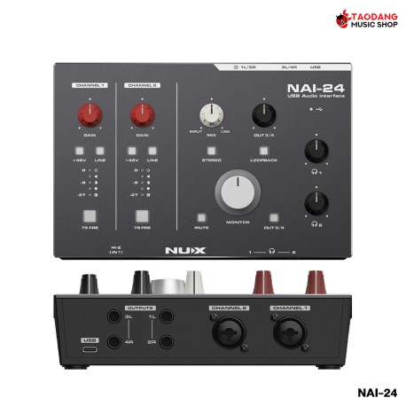 ออดิโออินเตอร์เฟส Nux NAI-24