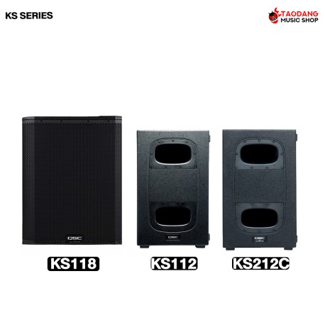 QSC KS212C, QSC KS112, QSC KS118 Active Subwoofer Speaker