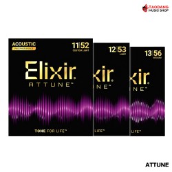สายกีต้าร์โปร่งเคลือบ Elixir Attune Phosphor Bronze
