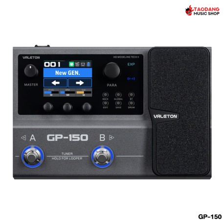 Valeton GP-150 Multi-Effects & Amp Modeller Guitar Pedal