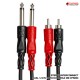 สายสัญญาณ TS TO RCA Hosa Stereo Interconnect Dual 1/4 in TS to Dual RCA