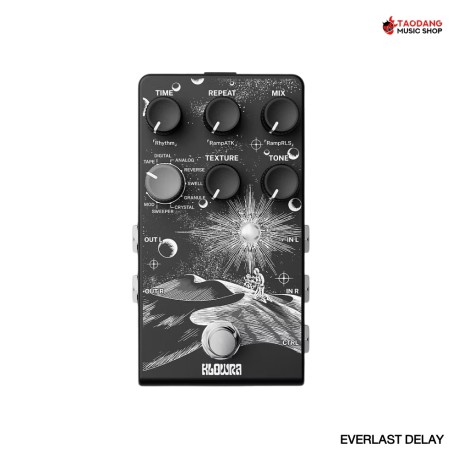 เอฟเฟคกีต้าร์ Klowra Everlast Delay KBS-02