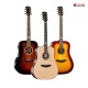 กีต้าร์โปร่ง Kepma G1D EQ สี Natural