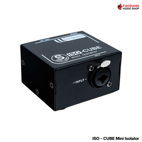 ไอโซเลทบ็อกซ์แบบ Pasaive Sweet audio Iso Cube สี Black