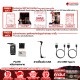 เอฟเฟคมัลติกีต้าร์ไฟฟ้าและเบส แบบคอมโบ M Vave Pocket Combo สี Black