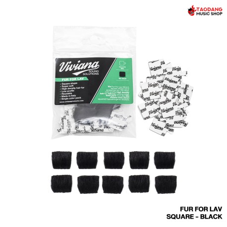 ขนแมวกันลมสำหรับไมโครโฟน LAVALIER Viviana Fur for LAV Series