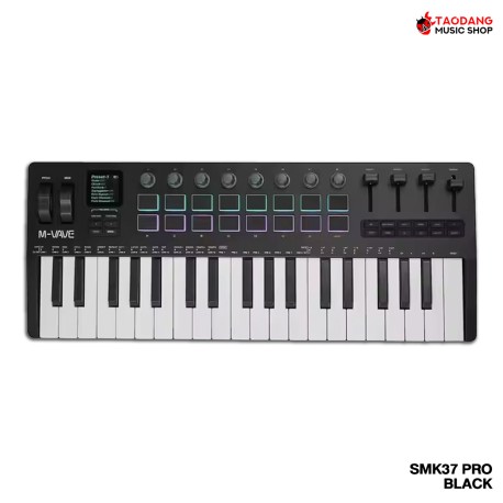 คีย์บอร์ดใบ้ M Vave SMK-37 PRO สี Black