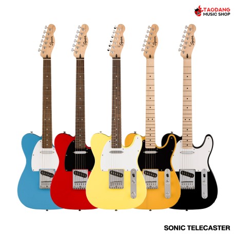 กีต้าร์ไฟฟ้า Squier Sonic Telecaster สี Torino Red