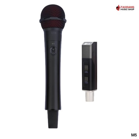 ชุดไมโครโฟนไร้สาย Xvive M5 สี Black