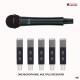 ชุดไมโครโฟนไร้สาย Xvive M5 สี Black