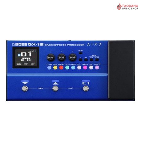 มัลติเอฟเฟคเบส Boss GX-1B สี Blue