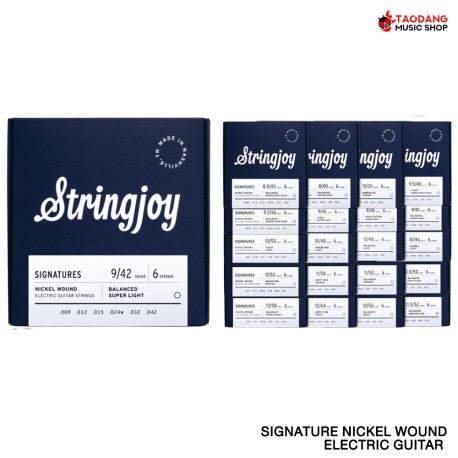 สายกีต้าร์ไฟฟ้า Stringjoy Signatures Series