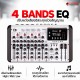 มิกเซอร์อนาล็อก Ceflar E8 สี White