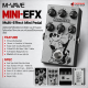 เอฟเฟกต์ก้อนกีต้าร์โอเวอร์ไดรฟ์ และดิสทรอชั่น M Vave Mini-EFX สี Silver