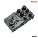 เอฟเฟกต์ก้อนกีต้าร์โอเวอร์ไดรฟ์ และดิสทรอชั่น M Vave Mini-EFX สี Silver