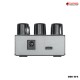 เอฟเฟกต์ก้อนกีต้าร์โอเวอร์ไดรฟ์ และดิสทรอชั่น M Vave Mini-EFX สี Silver
