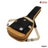 กระเป๋ากีต้าร์ไฟฟ้าบุฟองน้ำสำหรับ 2 ตัว Ibanez IGB2541 สี Black