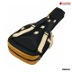 กระเป๋ากีต้าร์ไฟฟ้าบุฟองน้ำสำหรับ 2 ตัว Ibanez IGB2541 สี Black