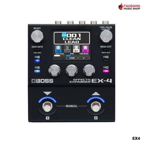 มัลติเอฟเฟค Boss EX-4 สี Black