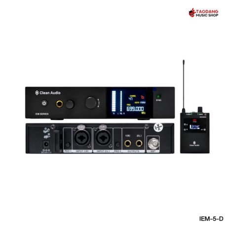 ไวเลสอินเอียร์มอนิเตอร์ Clean audio IEM-5-D Series