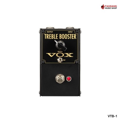 เอฟเฟคกีต้าร์ Vox VTB-1 Treble Booster สี Black