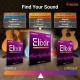 สายกีต้าร์โปร่งเคลือบ Elixir Nanoweb Phosphor Bronze เบอร์ 12 - 53