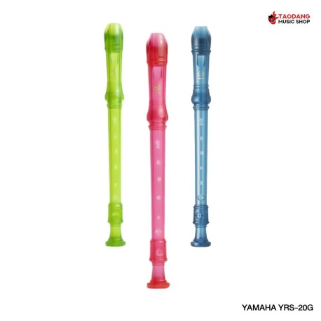 ขลุ่ย Yamaha YRS-20G สี Green, Blue, Pink