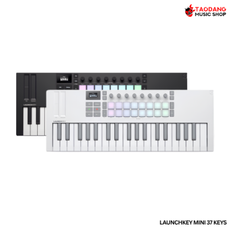 คีย์บอร์ดใบ้ Novation Launchkey Mini 37 MK4 สี Black